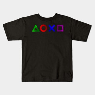 Controller Buttons Kids T-Shirt